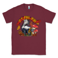 Burgundy It's Fall Y'all Skunk Classic Tee - LillyAllenDesigns