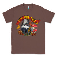 Chestnut It's Fall Y'all Skunk Classic Tee - LillyAllenDesigns