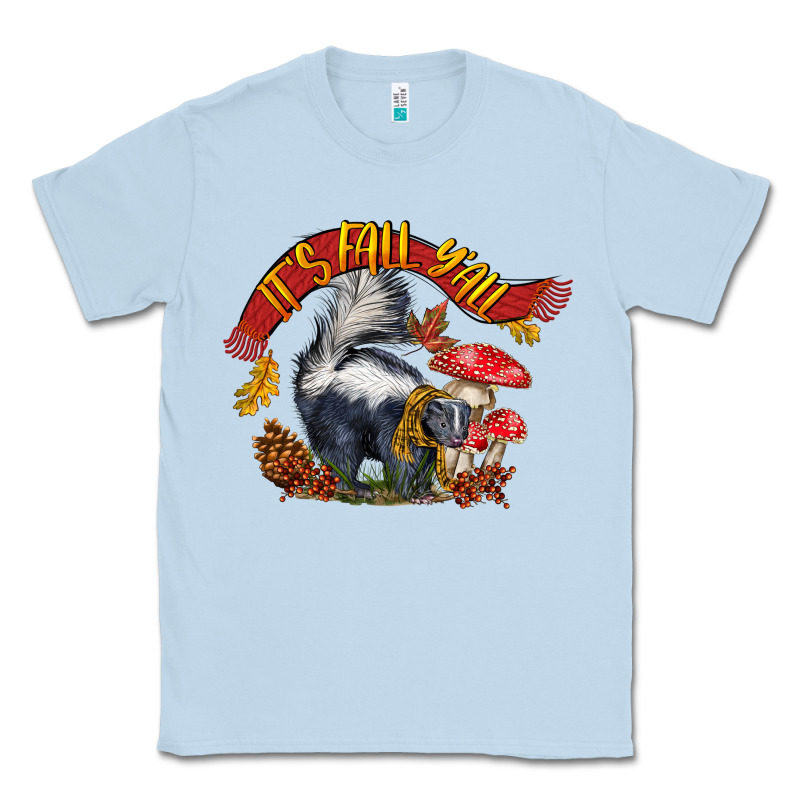 It's Fall Y'all Skunk Classic Tee by LillyAllenDesigns | Teevron
