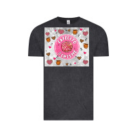 Vintage Black cafecito y chisme Vintage Tee - Artiststas