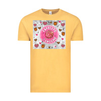 Vintage Mustard cafecito y chisme Vintage Tee - Artiststas