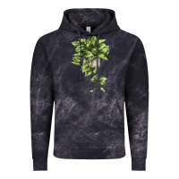 Cloud Black Golden Pothos Vintage Hoodie - LillyAllenDesigns