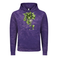 Cloud Purple Golden Pothos Vintage Hoodie - LillyAllenDesigns