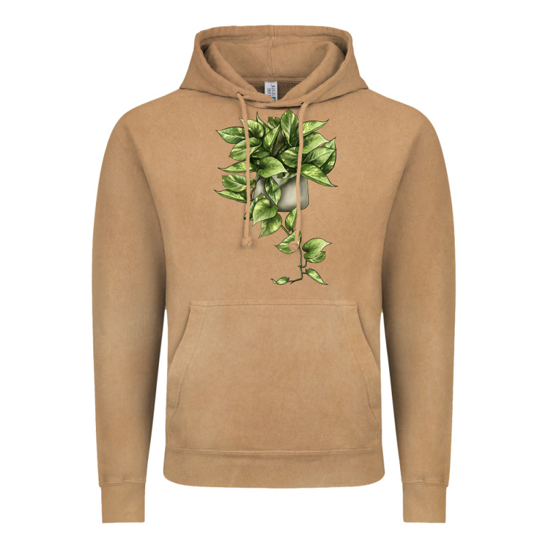Golden Pothos Vintage Hoodie by LillyAllenDesigns | Teevron