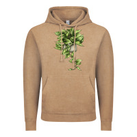 Vintage Coffee Golden Pothos Vintage Hoodie - LillyAllenDesigns
