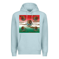 Blue Mist Mexican Flag Premium Hoodie - RanaPortraitStore