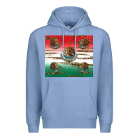 Colony Blue Mexican Flag Premium Hoodie - RanaPortraitStore