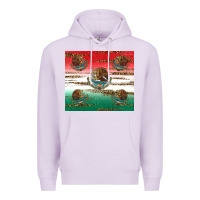 Lilac Mexican Flag Premium Hoodie - RanaPortraitStore