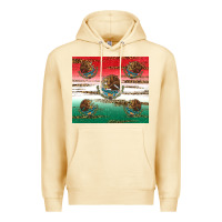 Pina Colada Mexican Flag Premium Hoodie - RanaPortraitStore