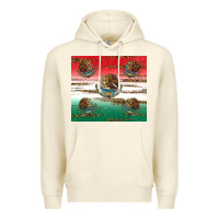 Sandshell Mexican Flag Premium Hoodie - RanaPortraitStore