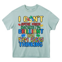 Arona dont speak much because im brilliant Heavy Core Tee - MaliasSmallBusiness