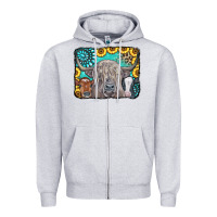Cows Glitter Turquoise Leopard Sunflowers Zipper Hoodie | Teevron