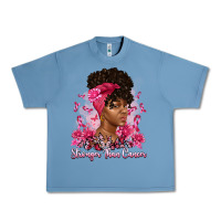 Pebble Blue stronger than cancer Urban Heavy Tee - Artiststas