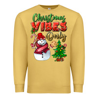 Antique Gold christmas vibes only Premium Sweatshirt - BundleAndBundleShop