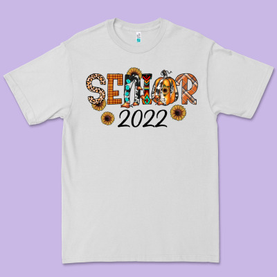 Senior 2022 Fall Premium Tee Designed By Jahusdesignshop