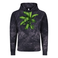 Cloud Black Dumb Cane Vintage Hoodie - LillyAllenDesigns