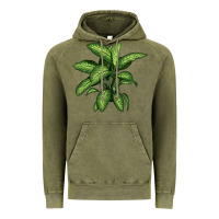 Vintage Olive Dumb Cane Vintage Hoodie - LillyAllenDesigns