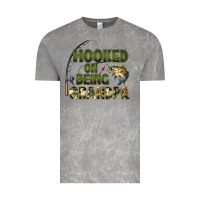 Cloud Rock fish lures hooked on being grandpa Vintage Tee - Artiststas