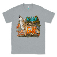 Heather Grey Wild About Fall Coyote Classic Tee - LillyAllenDesigns