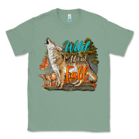 Sage Wild About Fall Coyote Classic Tee - LillyAllenDesigns