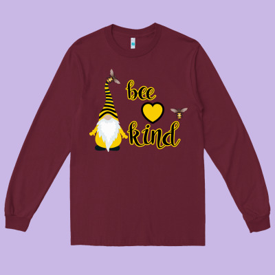 Bee Kind Long Sleeve Tee Designed By Bettercallsaul