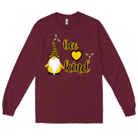 Burgundy Bee Kind Long Sleeve Tee - Bettercallsaul