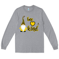 Heather Grey Bee Kind Long Sleeve Tee - Bettercallsaul