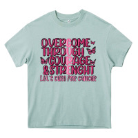 Arona overcome through courage strength  malia Heavy Core Tee - MaliasSmallBusiness