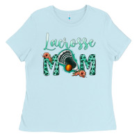 Baby Blue lacrose mom Ladies Tee - Jasminsmagicworld