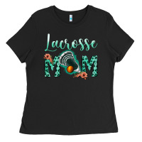 Black lacrose mom Ladies Tee - Jasminsmagicworld