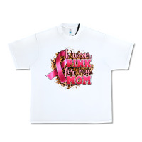 White i wear pink for my mom Urban Heavy Tee - Artiststas