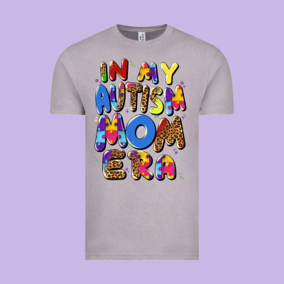 In My Autism Mom Era Vintage Tee Designed By Artiststas
