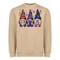 Mushroom USA gnomies 4th of july Heavyweight Sweatshirt - HowdyJamesFarm