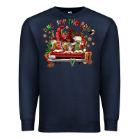Navy one for the road coffee Premium Sweatshirt - FaDigitalArtStudio