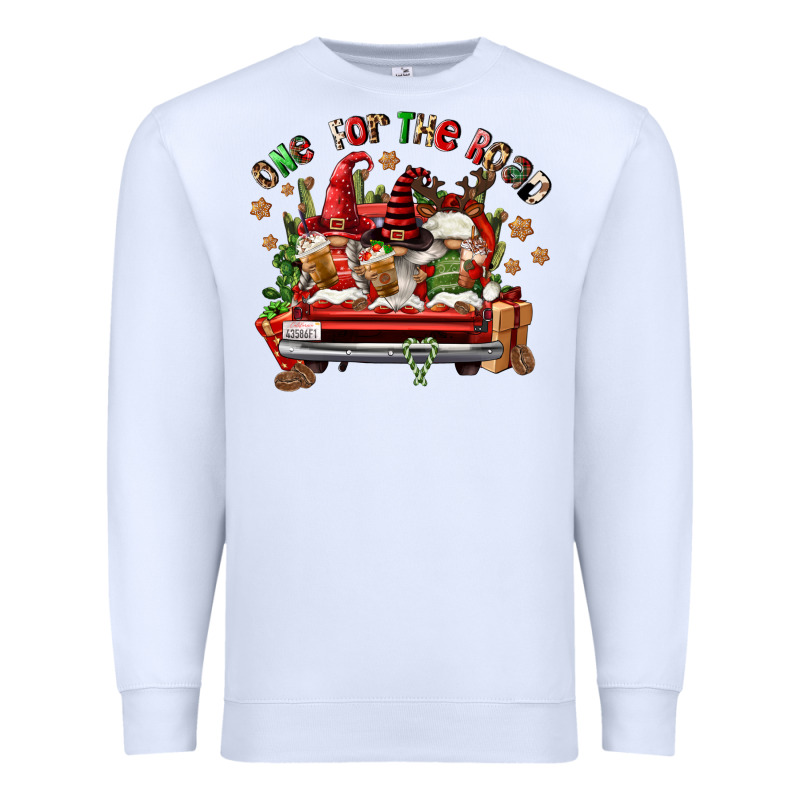 One For The Road Coffee Premium Sweatshirt by FaDigitalArtStudio | Teevron