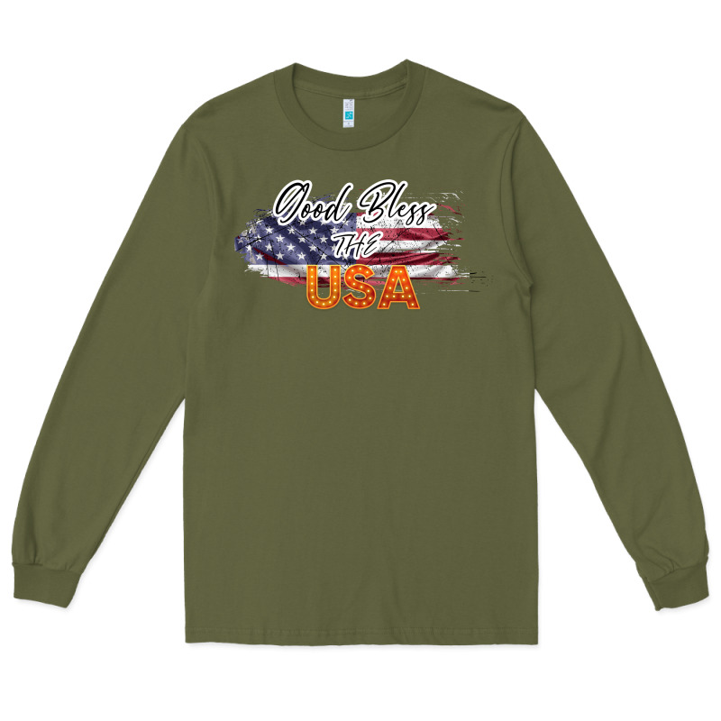 God Bless The Usa Long Sleeve Tee by Bettercallsaul | Teevron