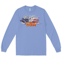 Colony Blue God Bless The USA Long Sleeve Tee - Bettercallsaul