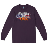 Plum God Bless The USA Long Sleeve Tee - Bettercallsaul