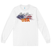 White God Bless The USA Long Sleeve Tee - Bettercallsaul
