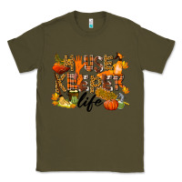 Army Green Housekeeper life fall Classic Tee - LillyAllenDesigns