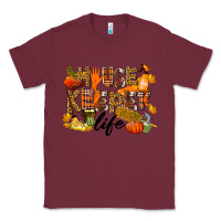 Burgundy Housekeeper life fall Classic Tee - LillyAllenDesigns