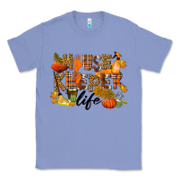 Colony Blue Housekeeper life fall Classic Tee - LillyAllenDesigns