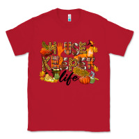Red Housekeeper life fall Classic Tee - LillyAllenDesigns