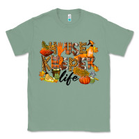 Sage Housekeeper life fall Classic Tee - LillyAllenDesigns
