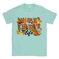 Seafoam Housekeeper life fall Classic Tee - LillyAllenDesigns