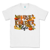 White Housekeeper life fall Classic Tee - LillyAllenDesigns