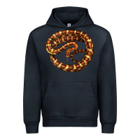 Navy Corn Snake Illustrations Urban Hoodie - LillyAllenDesigns