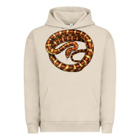 Pigment French Oak Corn Snake Illustrations Urban Hoodie - LillyAllenDesigns