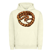 Pigment Pistachio Corn Snake Illustrations Urban Hoodie - LillyAllenDesigns