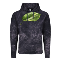 Cloud Black Golden Pothos Leaf Vintage Hoodie - LillyAllenDesigns